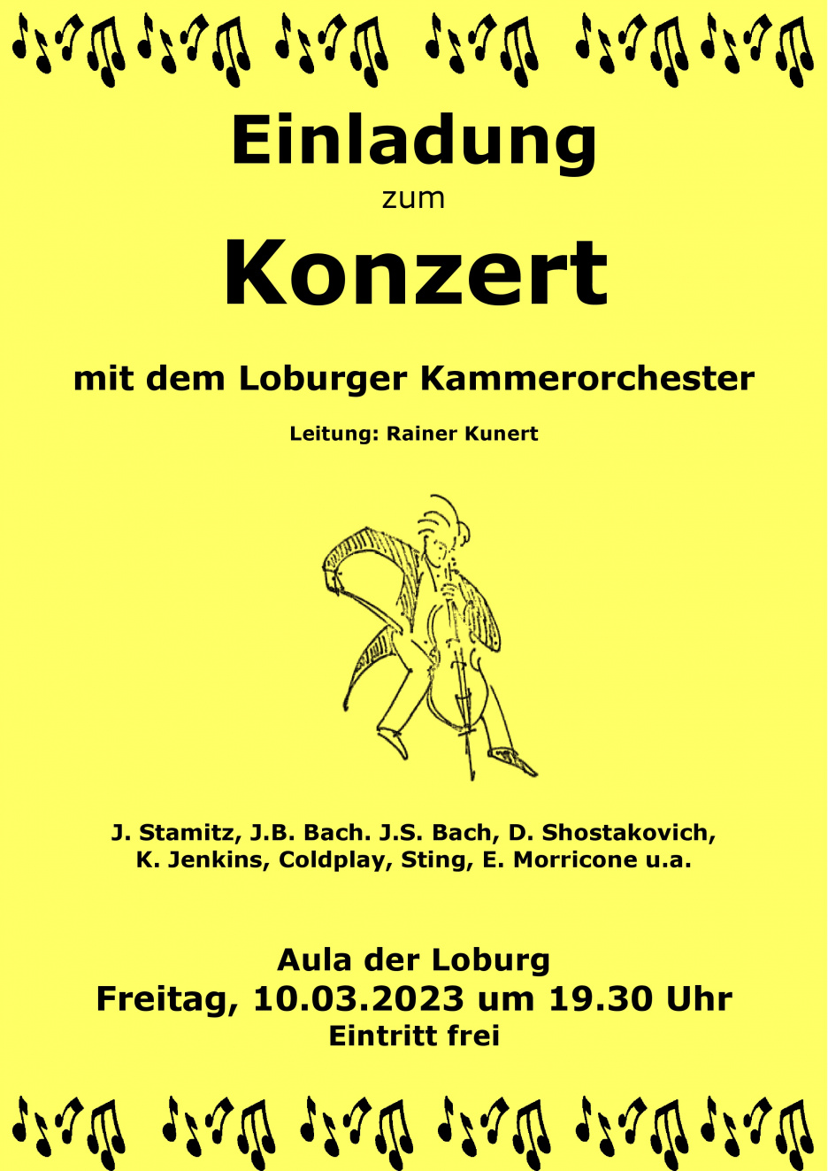 Plakat 2023 gelb